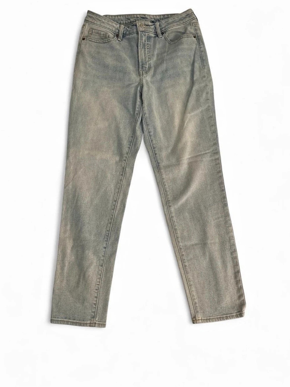 Old Navy OG Straight Jeans Waist 8 in Gray